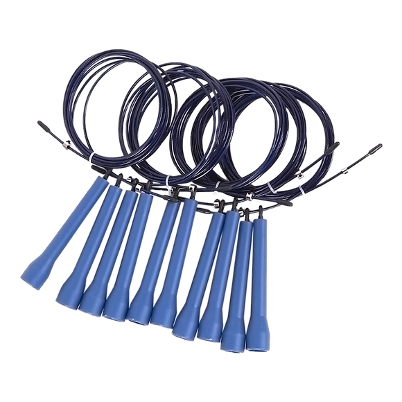 5x CrossFit Speed Skipping Rope Wire – Adjustable Jump Ropes for Fitness & Boxing