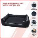 100cm x 80cm Heavy Duty Waterproof Dog Bed-3