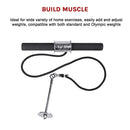 Forearm Wrist Grip Strength Roller Exercise Bar Home Gym Training-5