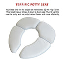 Kids Baby Toddler Travel Folding Padded Potty Seat Cushion Toilet Training-6