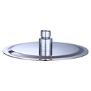 200mm Shower Head Round 304SS Polished Chrome Finish-9