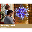 0.82M Christmas Lights 304 LED Snow Motif Light Decorations Jingle Jollys-5