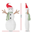 0.97M Christmas Lights Snowman 80 LED Decorations Jingle Jollys-3