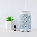 activiva 260ml Metal Essential Oil and Aroma Diffuser - Vintage White - RnR Galore