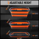 Adjustable Collapsible Sink 16L Large Portable Basket Wash Basin Outdoor Camping - RnR Galore