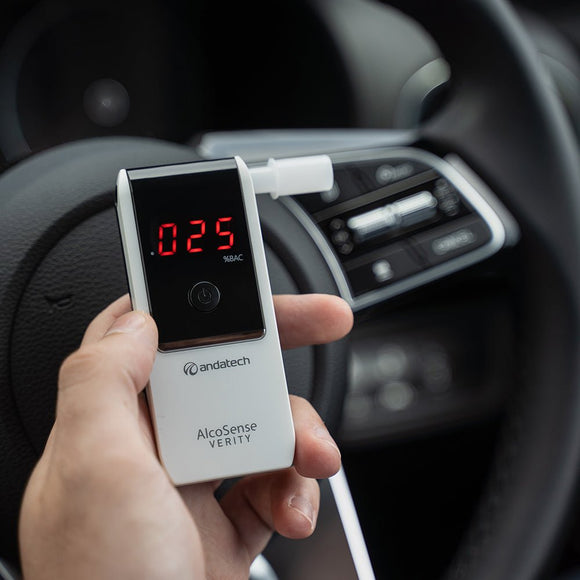 Alcosense® Verity Personal Breathalyser (White) AS3547 Certified - RnR Galore
