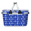 Alfresco Picnic Basket Folding Bag Hamper Food Insulated Cover Storage - RnR Galore