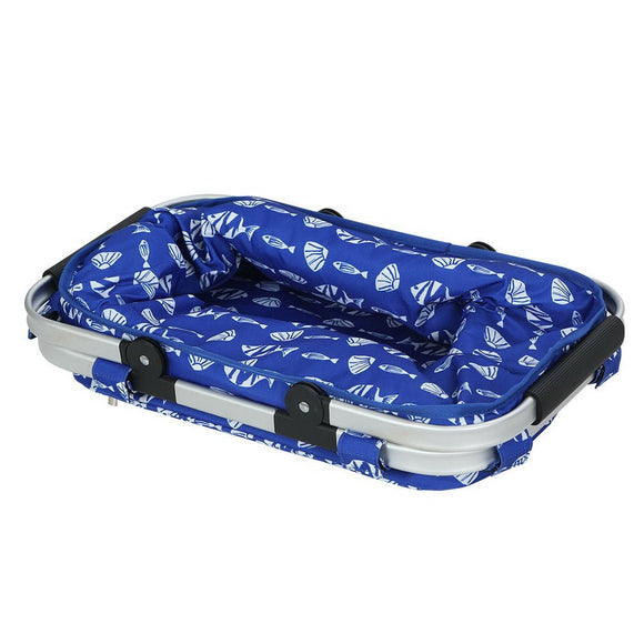 Alfresco Picnic Basket Folding Bag Hamper Food Insulated Storage - RnR Galore