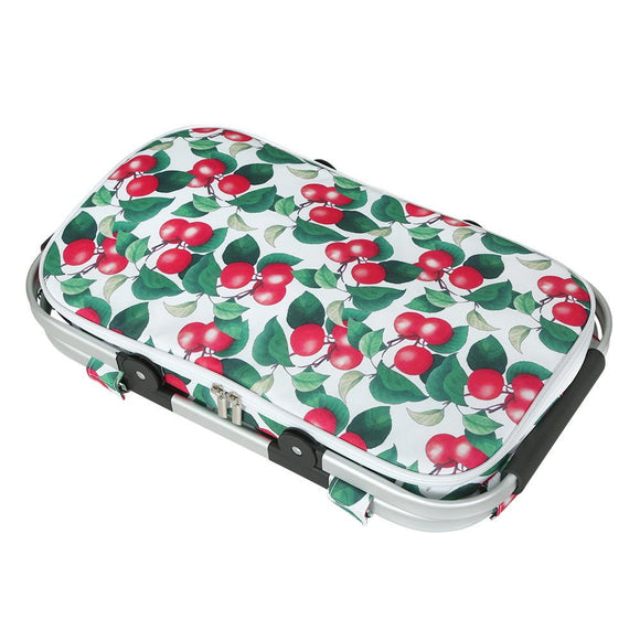 Alfresco Picnic Basket Folding Bag Hamper Insulated Food Cover Storage - RnR Galore