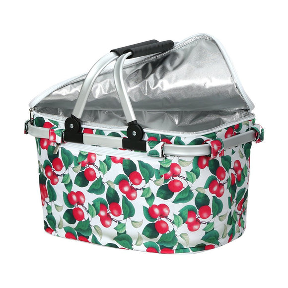 Alfresco Picnic Basket Folding Bag Hamper Insulated Food Cover Storage - RnR Galore