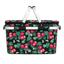 Alfresco Picnic Basket Folding Bag Hamper Insulated Storage Food Cover - RnR Galore