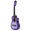 Alpha 34 Inch Classical Guitar Wooden Body Nylon String Beginner Kids Gift Purple - RnR Galore