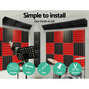 Alpha Acoustic Foam 40pcs Corner Bass Trap Sound Absorption Proofing Treatment - RnR Galore