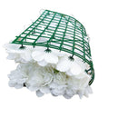 Artificial Flower Wall Backdrop Panel 40cm X 60cm Mixed Whites - RnR Galore