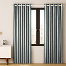 Artiss 2X Blockout Curtains Eyelet 180x213cm Grey Shine - RnR Galore
