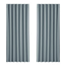 Artiss 2X Blockout Curtains Eyelet 240x230cm Grey - RnR Galore