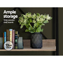 Artiss Bookshelf 5 Tiers - NOR Black and Oak - RnR Galore