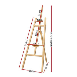 Artiss Painting Easel Pine Wood 175cm - RnR Galore