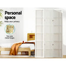 Artiss Room Divider Screen Privacy Wood Dividers Stand 3 Panel Nova White - RnR Galore