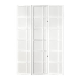 Artiss Room Divider Screen Privacy Wood Dividers Stand 3 Panel Nova White - RnR Galore