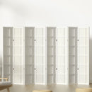 Artiss Room Divider Screen Privacy Wood Dividers Stand 8 Panel Nova White - RnR Galore