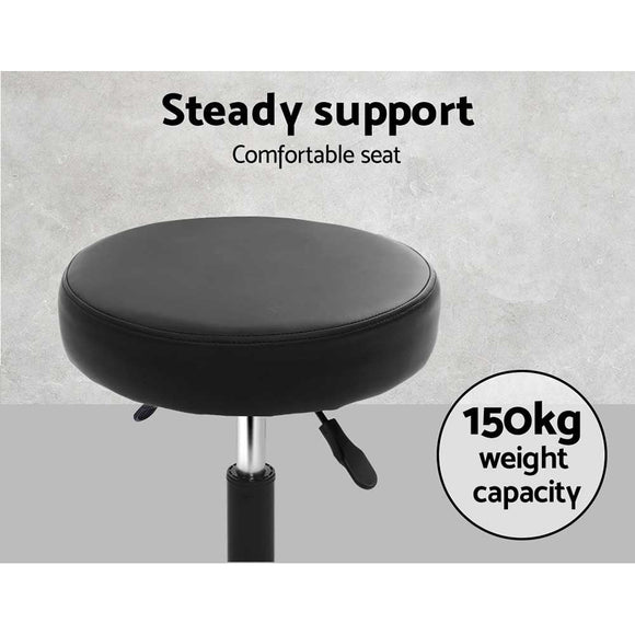Artiss Salon Stool Round Swivel Chair - RnR Galore