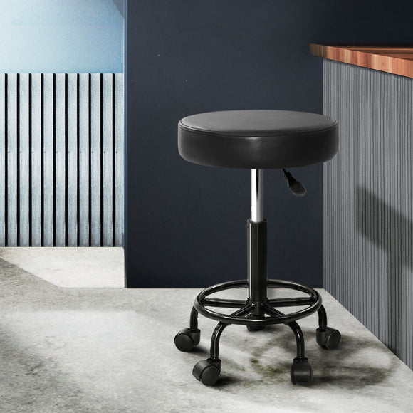 Artiss Salon Stool Round Swivel Chair - RnR Galore