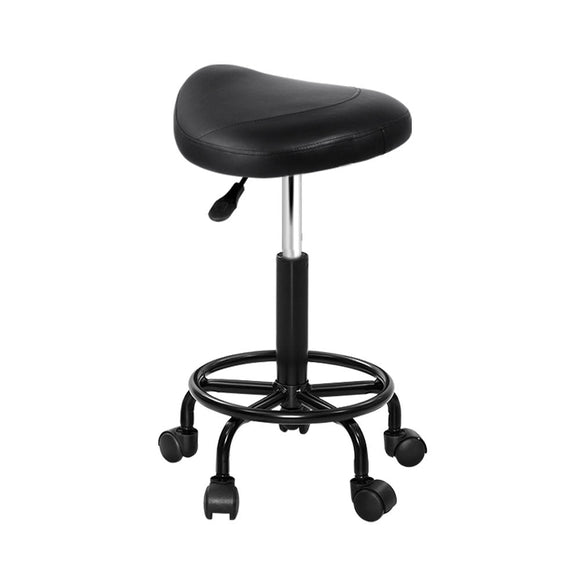 Artiss Salon Stool Saddle Swivel Chair - RnR Galore