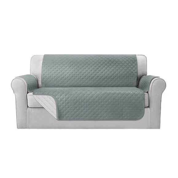 Artiss Sofa Cover Couch Covers 3 Seater 100% Water Resistant Grey - RnR Galore