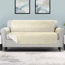 Artiss Sofa Cover Couch Covers 4 Seater 100% Water Resistant Beige - RnR Galore