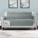 Artiss Sofa Cover Couch Covers 4 Seater 100% Water Resistant Grey - RnR Galore