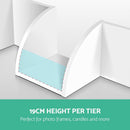 Artiss Wall Shelf Corner Floating 5 - Tier White - RnR Galore