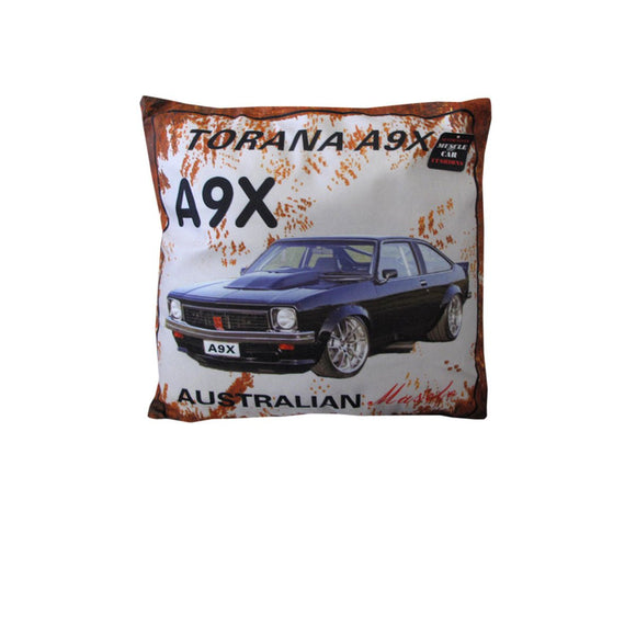 Australian Muscle Car Cushion A9X Torana Blue - RnR Galore