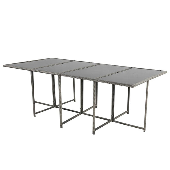 Bali 13PC Outdoor Dining Set - Grey - RnR Galore