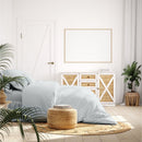Balmain 1000 Thread Count Hotel Grade Bamboo Cotton Quilt Cover Pillowcases Set - King - Cool Grey - RnR Galore
