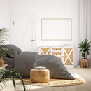 Balmain 1000 Thread Count Hotel Grade Bamboo Cotton Quilt Cover Pillowcases Set - Queen - Pewter - RnR Galore