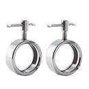 Barbell Collars 2" Olympic Stainless Steel Locks Clips Clamp - RnR Galore