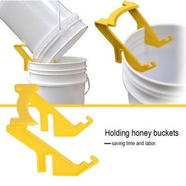 Beekeeping Honey Gallon Plastic Bucket Holder Brackets 2PC - RnR Galore