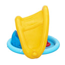 Bestway Kids Pool 115x89x76cm Inflatable Play Swimming Pools w/ Canopy 31L - RnR Galore