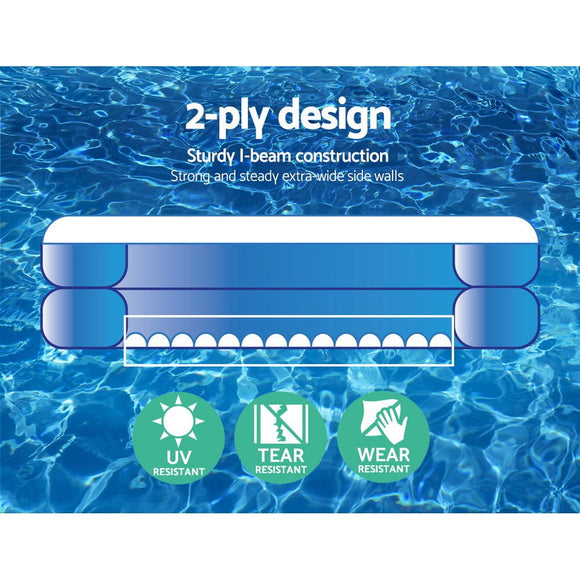 Bestway Kids Pool 152x38cm Round Inflatable Above Ground Swimming Pools 477L - RnR Galore