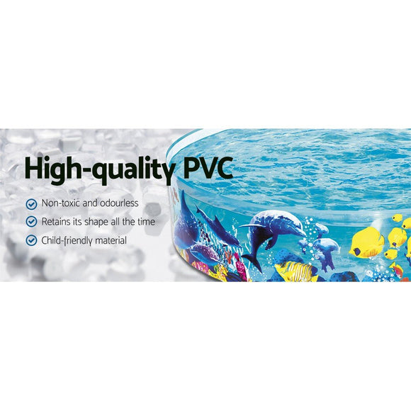 Bestway Kids Pool 183x38cm Round Above Ground Rigid Swimming Pools Undersea 946L - RnR Galore