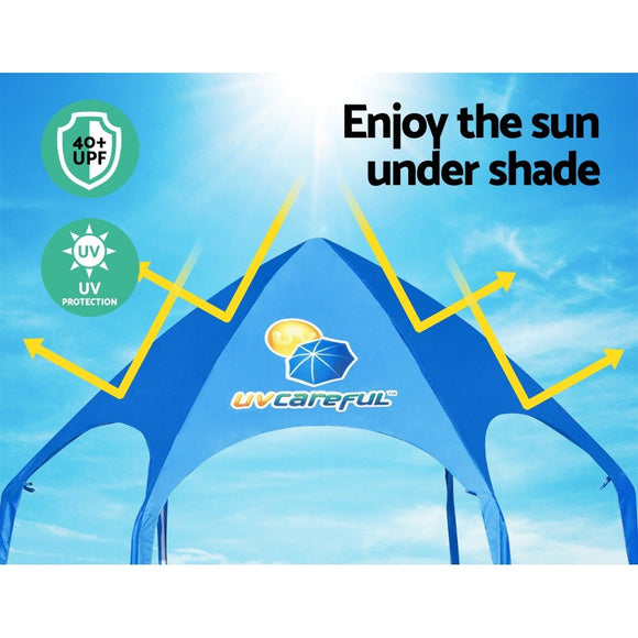 Bestway Kids Pool 183x51cm Steel Frame Swimming Play Pools Canopy 930L - RnR Galore
