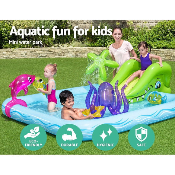 Bestway Kids Pool 239x206x86cm Inflatable Above Ground Swimming Play Pools 308L - RnR Galore