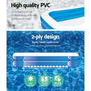 Bestway Kids Pool 251x168x102cm Inflatable Above Ground Swimming Play Pools 636L - RnR Galore