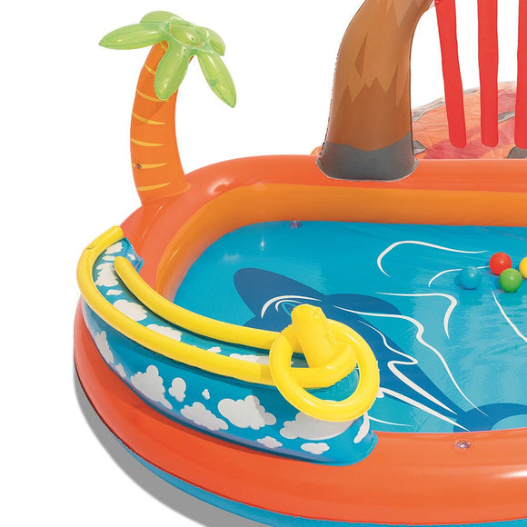 Bestway Kids Pool 265x265x104cm Inflatable Above Ground Swimming Play Pools 208L - RnR Galore