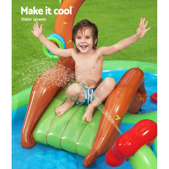 Bestway Kids Pool 295x199x130cm Inflatable Above Ground Swimming Play Pools 111L - RnR Galore
