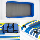 Bestway Pool Float Island Inflatable Lounge 6 - person Seat Canopy - RnR Galore