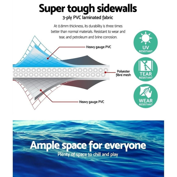 Bestway Swimming Pool 305x76cm Above Ground Round Inflatable Pools 3800L - RnR Galore