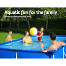 Bestway Swimming Pool 400x211x81cm Steel Frame Above Ground Pools 5700L - RnR Galore