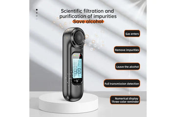 Breathalyser Breathtester Tester Alcohol Digital Personal Drink Mini Handbag Car - FREE POST - RnR Galore